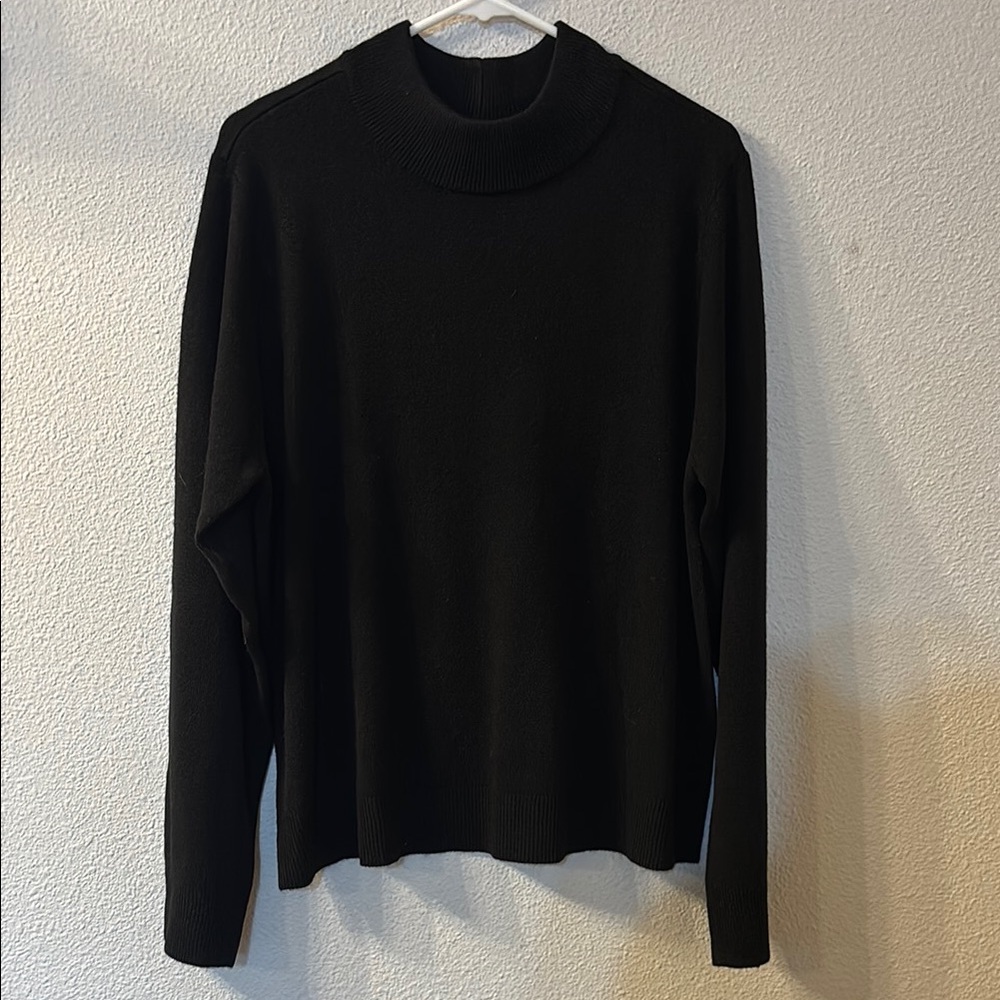 Elisabeth Williams mock neck Sweater size XL